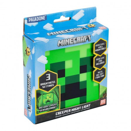 Minecraft luz nocturna Creeper