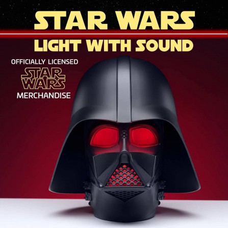 Lampara con luz y sonido darth vader