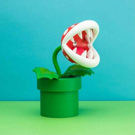 Lampara planta piraña super mario