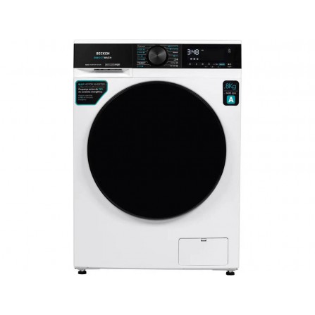 Lavadora Becken Boostwash 8Kg BWM8812WH (8 Kg - 1400 rpm - Blanco)