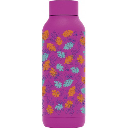 Bot.termo inox purple 510ml stitch trop.