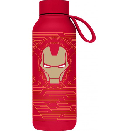 Bot.termo inox cherry 510ml iron man