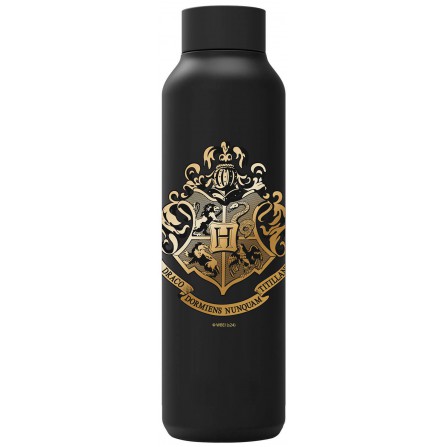 Bot.termo inox black 630ml hp hogwarts