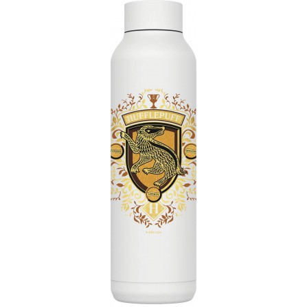 Bot.termo inox white 630ml hp hufflepuff