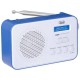 Radio DAB F92 Azul-Blanco