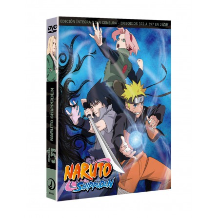 Naruto Shippuden box15  (372 a 397) - DVD