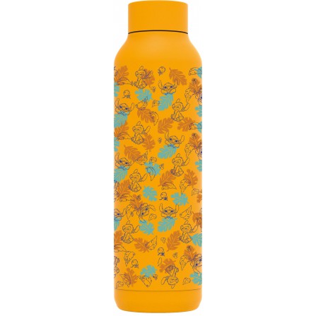 Botella termo inox yellow 630ml Stitch trop.