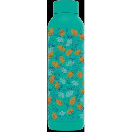 Botella termo inox jade 630ml Stitch trop.