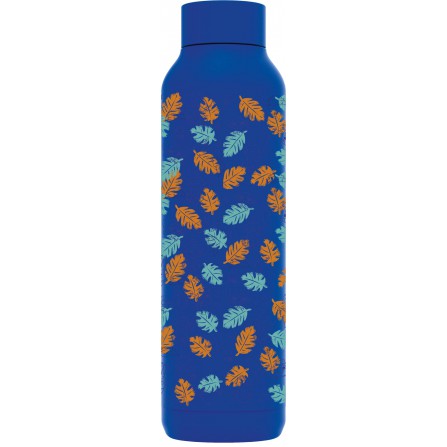 Botella termo inox blue 630ml Stitch tropical.