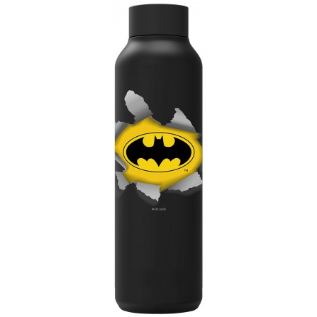 Botella termo .inox.jet black 630ml Batman