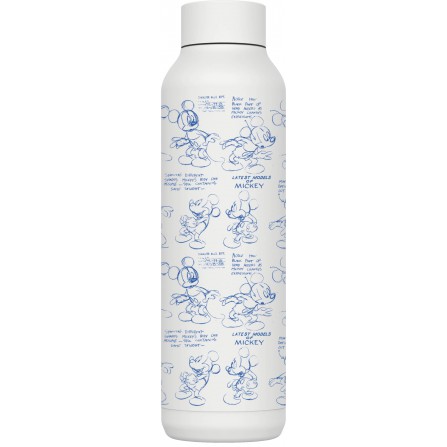 Botella termo inox.white 630ml Mickey sket