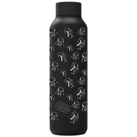 Botella termo inox.jet black 630ml Darth Vader