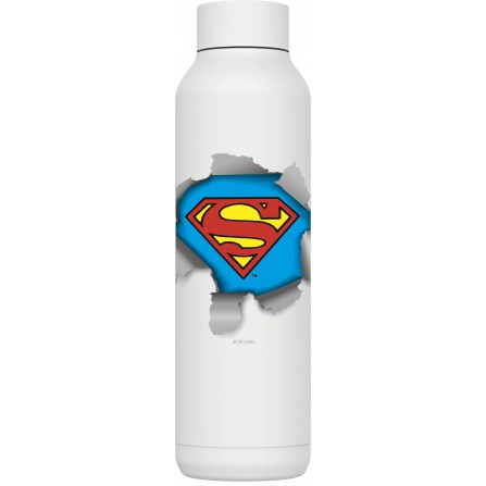 Botella termo inox.white 630ml Superman