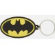 Llavero dc Batman logo pvc soft ring