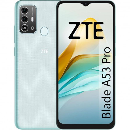 Smartphone ZTE Blade A53Pro 4+64GB 6,52" Verde