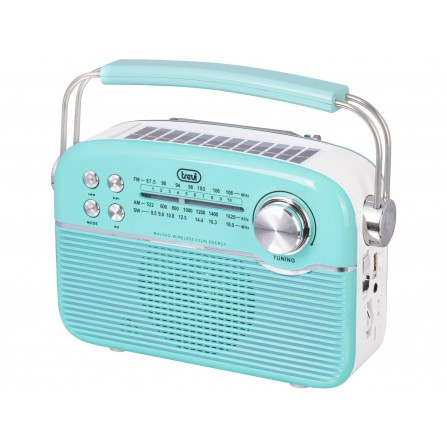 Radio Trevi RA7F50 BT Solar USB Verde