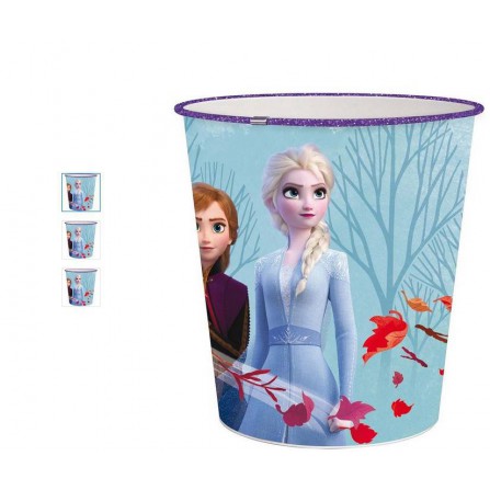 Stor papelera Frozen II blue forest