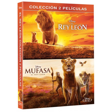 El rey leon (Live action) Colección 2 películas - BD